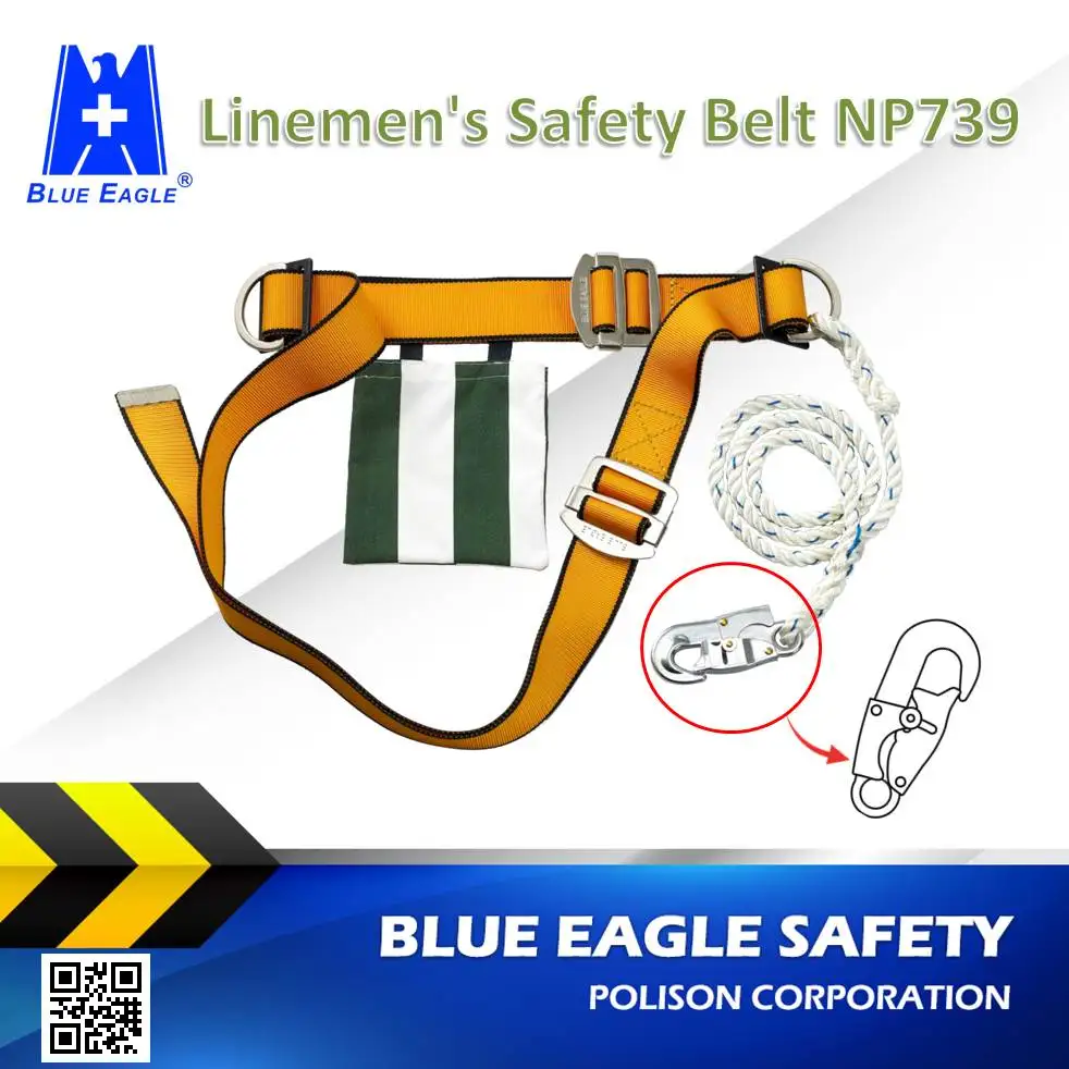 Blue Eagle NP739 fall protection products safety belt manufacturers