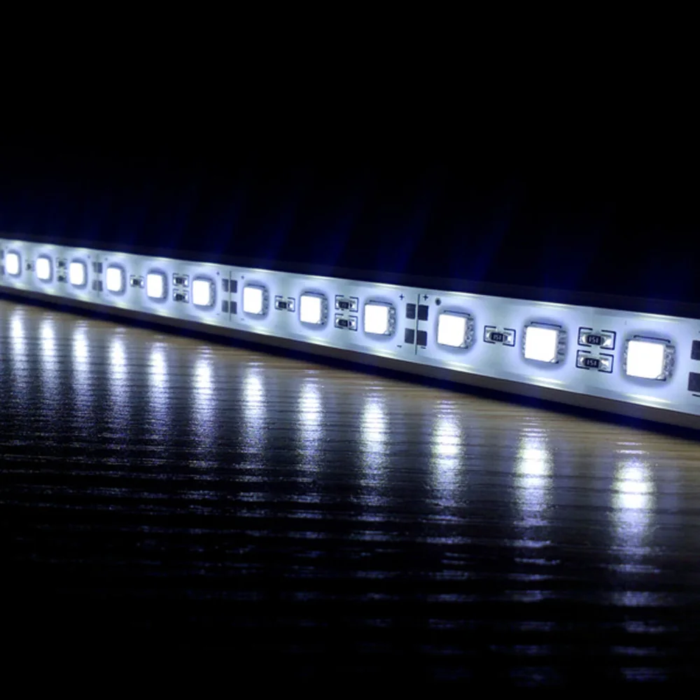 1M 5630 72 LED 12V Hard Rigid Strip Bar Light With Aluminium Alloy Shell