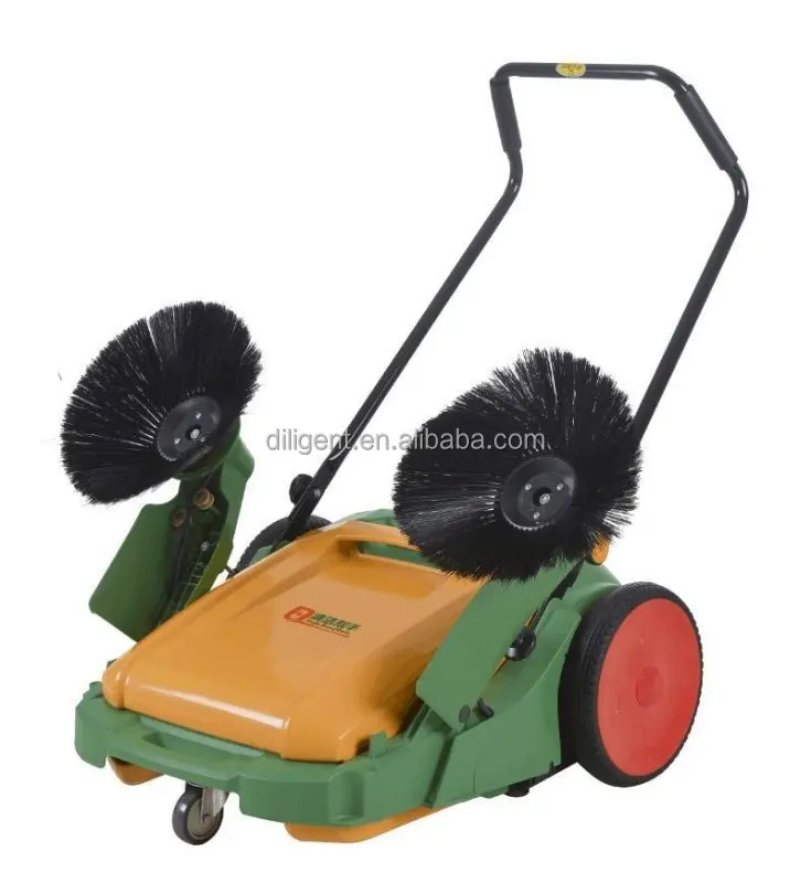 Hand push type sweeping machine/handheld floor sweeper manual road sweeper manual sweeper