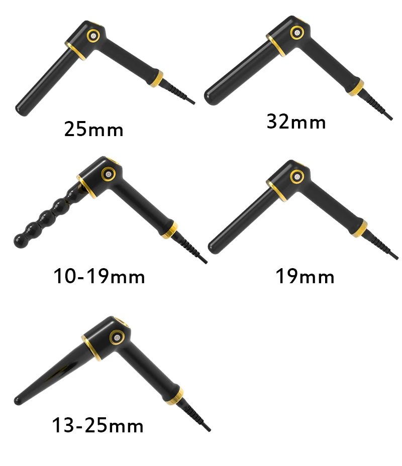 LCD hair curler iron professional hair curler set wholesale