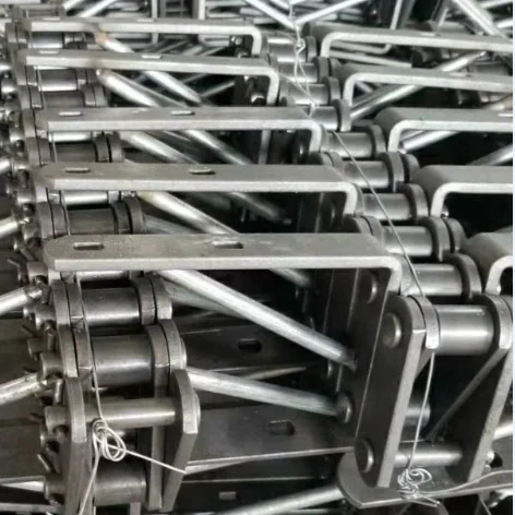 M112 Metric conveyor chain with Flight attachment