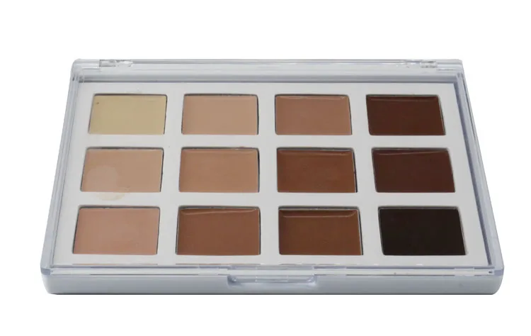 Your own brand concealer palette powder 12 colors concealer palette