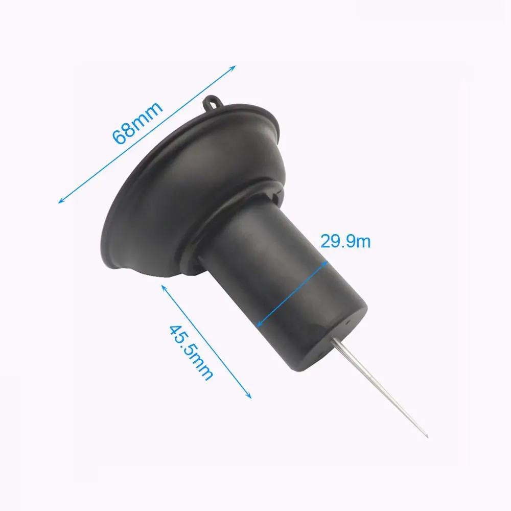 
Configuring 29.9mm Vacuum Diaphragm Plunger Carburetor Needle for VLX 400 600 Steed 400 V-type Carburetor Repair Kit 