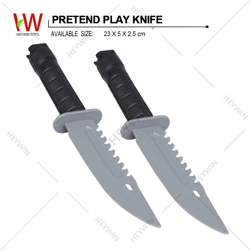 Pretend Play Toys Plastic Knife Children Toys Military Accessory (HM11C)