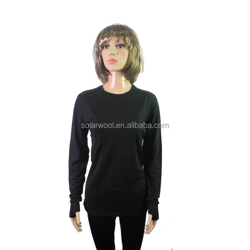 Solarwool Washable Beautiful Unisex 87%Merino Wool 13% Nylon Thermal Underwear Set