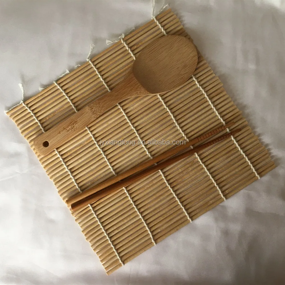 Карбонизированный цветной Бамбуковый Коврик для суши