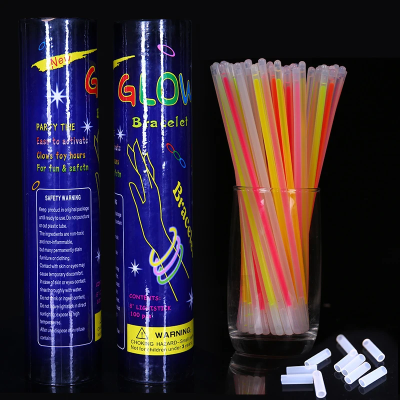 
party supplies 8 hours new product Christmas glow sticks 