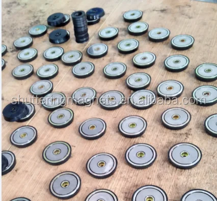 grout sleeve socket fixing magnet system 160-240KGS precast concrete formwork system