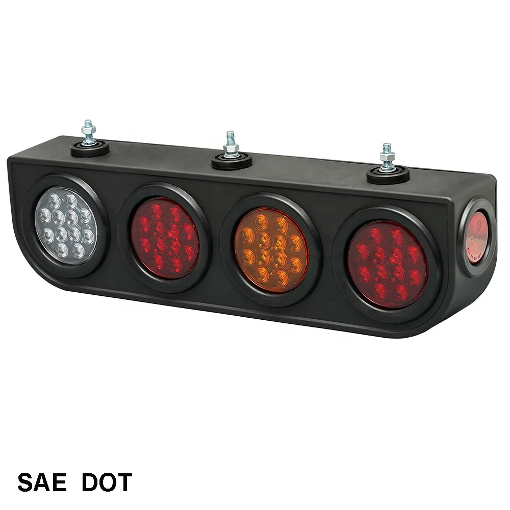 LED Tail Light Box truck trailer rear lights led