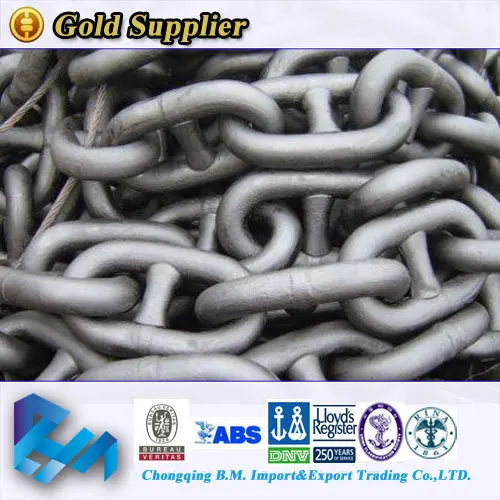china U2 U3 Grade Stud link anchor chain for sale