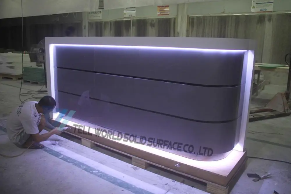
Casino lit bar counter interactive french style bar counter 