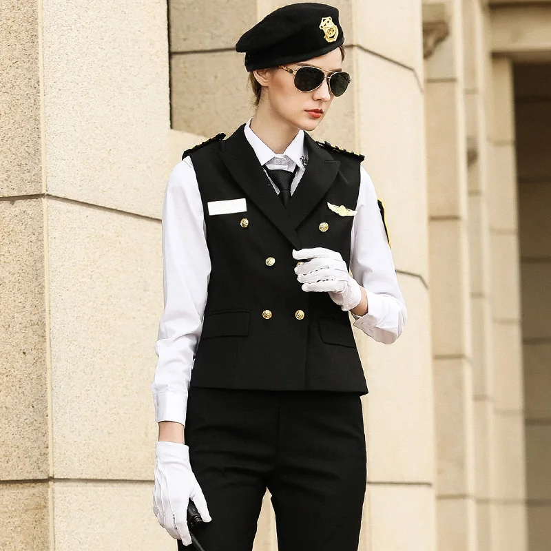 
Prison Guard Uniform Security Uniform Waistcoat Security Vest Accessories For Uniform 