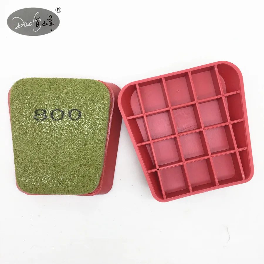 Daofeng Frankfurt Customized Size Abrasive Diamond Tools Sponge Polishing Blocks Marble Line OEM Supported Stone Cutting