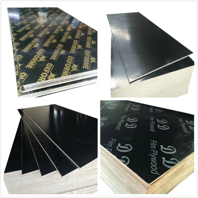 
13 ply phenolic 18mm film faced plywood for shuttering concrete formwork 