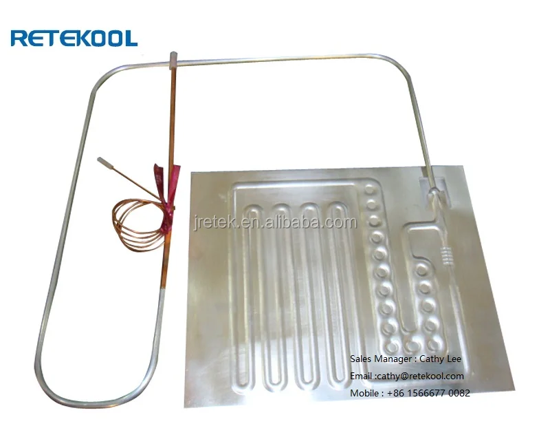 Refrigerator Spare Parts Roll Bond Fridge Evaporator