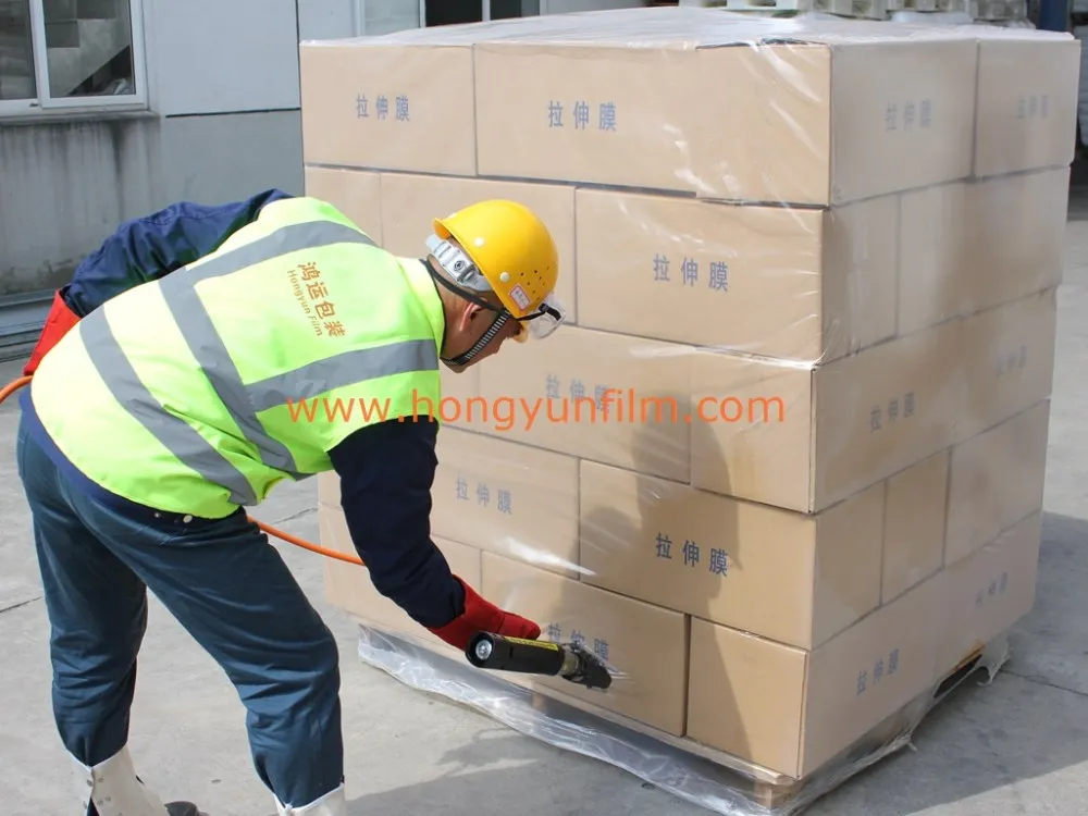100% Waterproof Reusable plastic film pallet cover