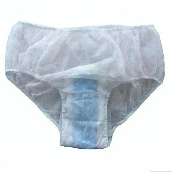 Женское нижнее белье одноразовых гигиенических прокладок
