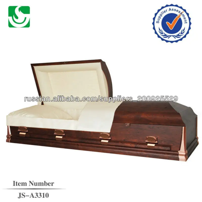 горячей продажи американской гикори погребальных шкатулки