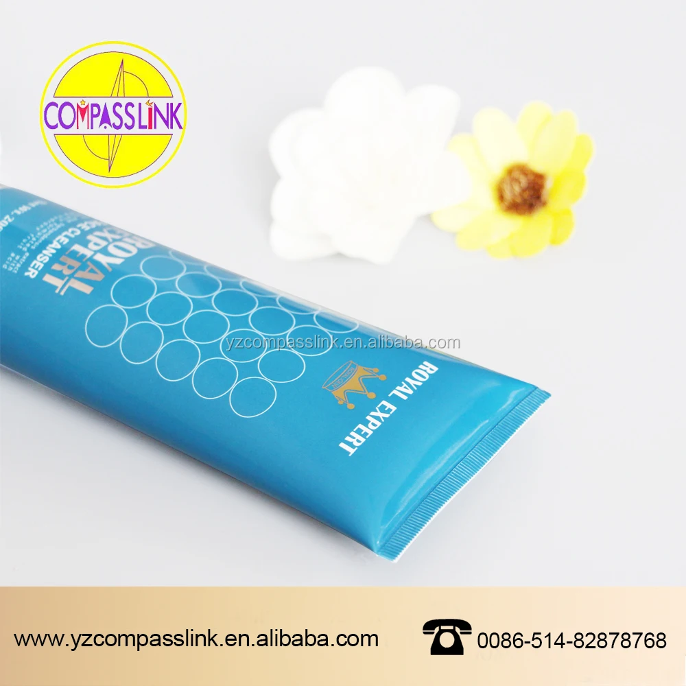 Yangzhou hand cream packing lotion containers cosmetic pe plastic soft  cosmetic squeeze tube