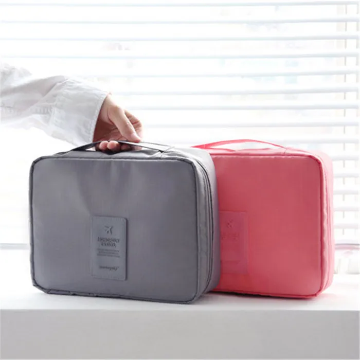 Wholesale Organizer Bag Makeup Pouch Travel Cosmetic Packing Storage Bag