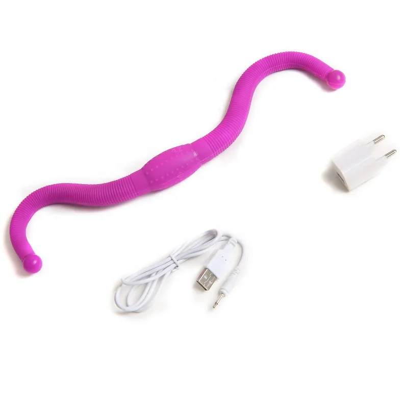 Wholesale Bendable Vagina and Anus Masturbator 2 Motors Dual Sided Vibrator From China