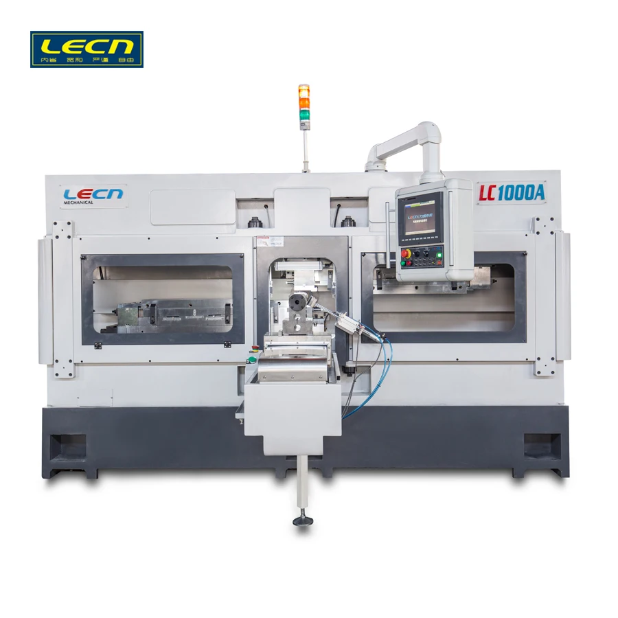 LC800A /LC1000A horizontal Spline shaft hobbing Machine for auto parts forming