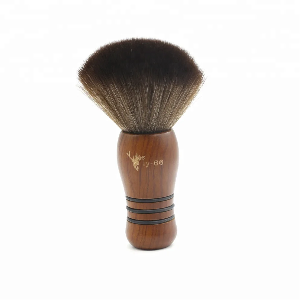 Soft Wool Barber Powder Brush Hair Cutting Cleaning Tools Cosmetic Neck Brush