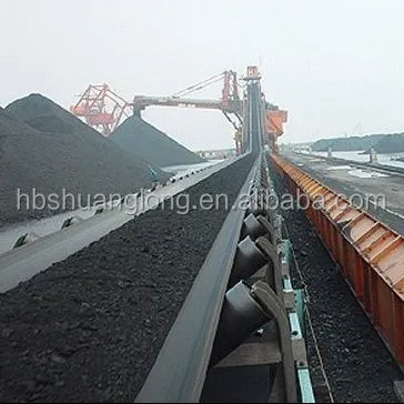 Underground PVC/PVG solid woven coal mine rubber conveyor belt