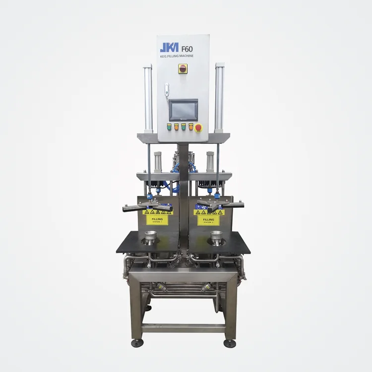JKM-F60 Automatic Small Beverage Beer keg Filler Filling Machine