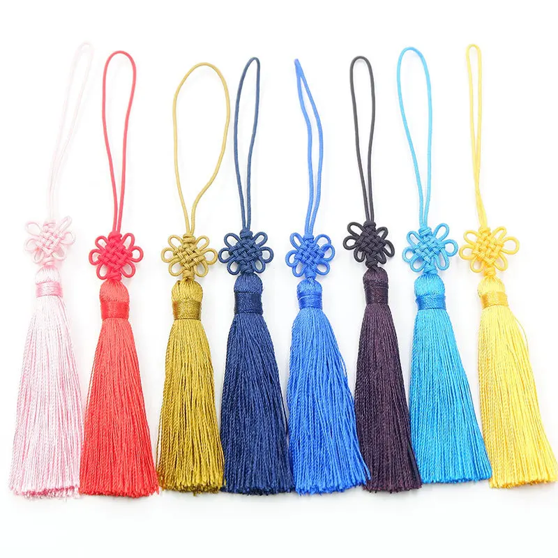 Hot Sale Chinese Knot Colorful Tassel For Curtain Decoration