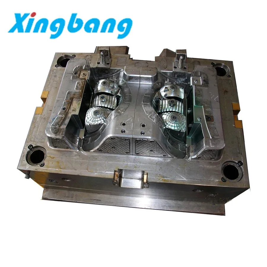 Customized plastic injection mold for car headlights and tail light housing by the manufacturer