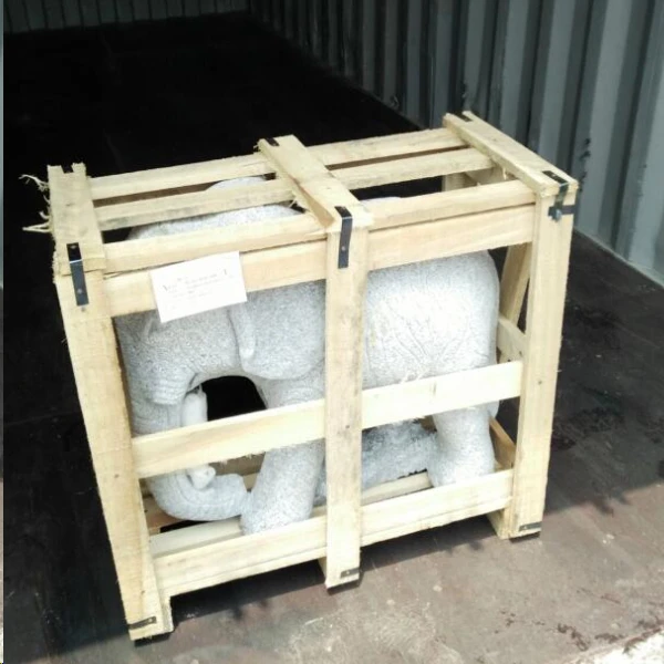 
Garden large stone elephant statues 