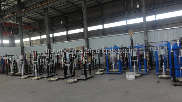 Thiokol extruder machine for sealing double glazing units