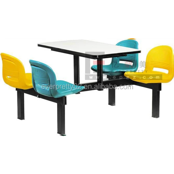 Ресторан из стекловолокна школьная столовая стол и стул обеденный зал мебель