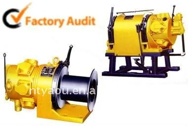QJ1/120(A)-F AIR WINCHES Pneumatic winches are suitable for oil drilling sites, ships, construction, etc.