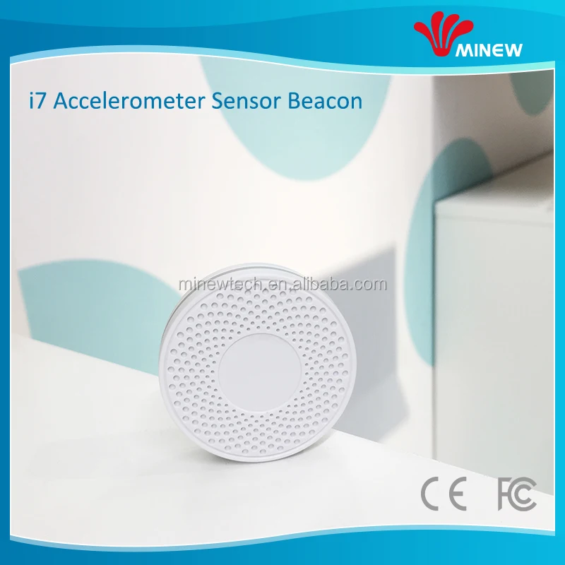 Outdoor motion sensor tracking beacon wireless accelerometer sensor