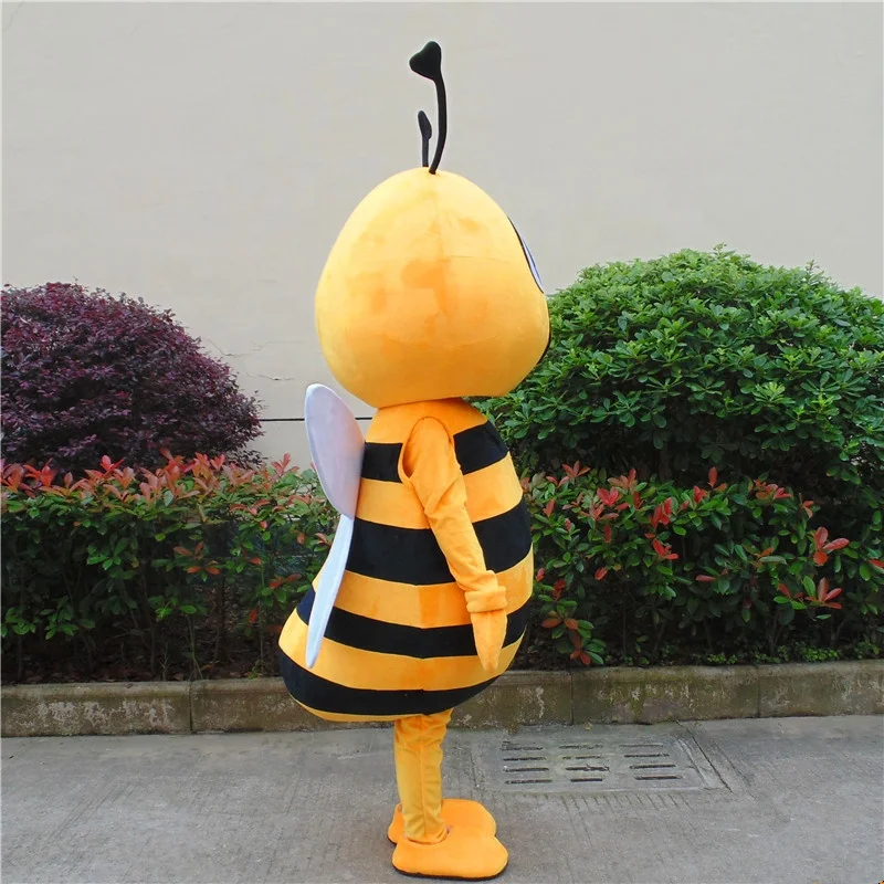 
Adult animal yellow bee mascot costume 