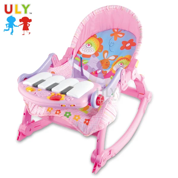 Экологичное Портативное Многофункциональное музыкальное кресло-качалка для ребенка