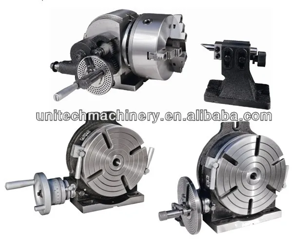 Universal dividing head and Horizontal & vertical rotary table