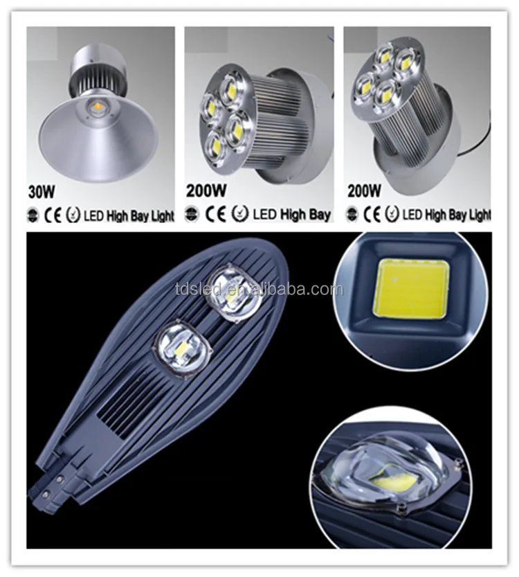 Factory wholesale 4500lm 30W Bridgelux High power LED chip with Aluminum Heatsink