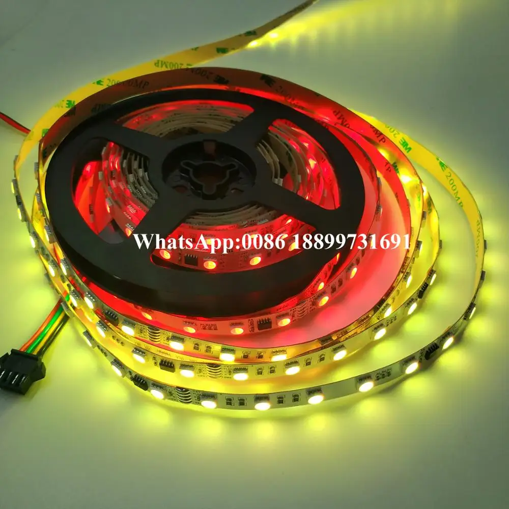 dmx adressable led strips light IP20 19.2W/M SMD5050 RGBW 4in1 DC24V