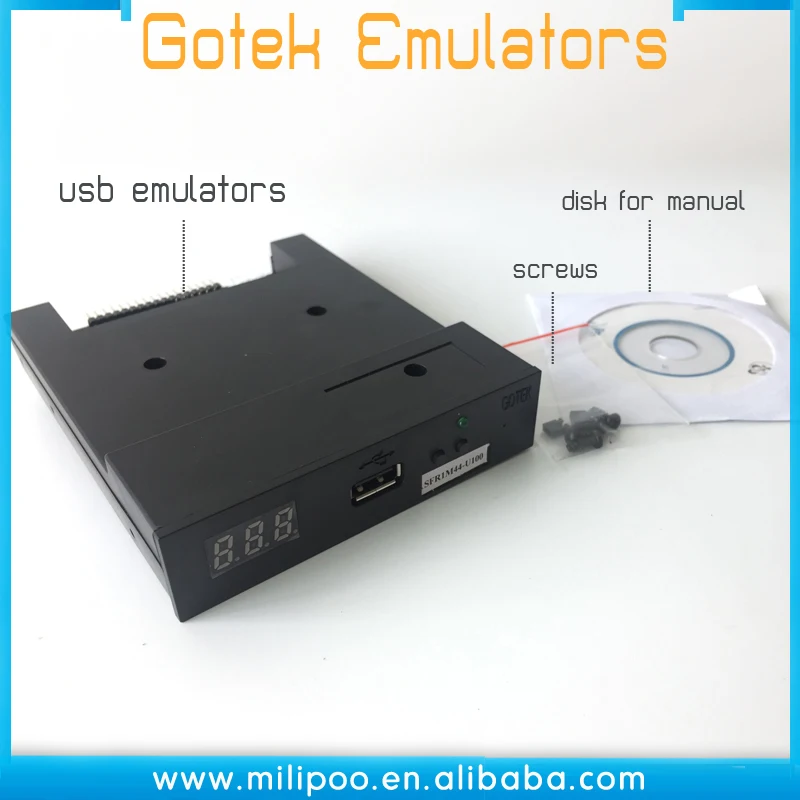 
Floppy to USB emulating floppy drive for Embroidery machine 