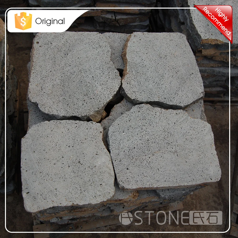 Дешевый, оптовая продажа, камень из лавовой плитки для сада