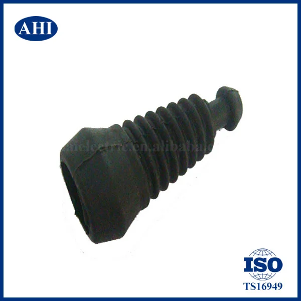 3 контакт. мужской и женский черный водонепроницаемый автомобильный разъем резиновое покрытие