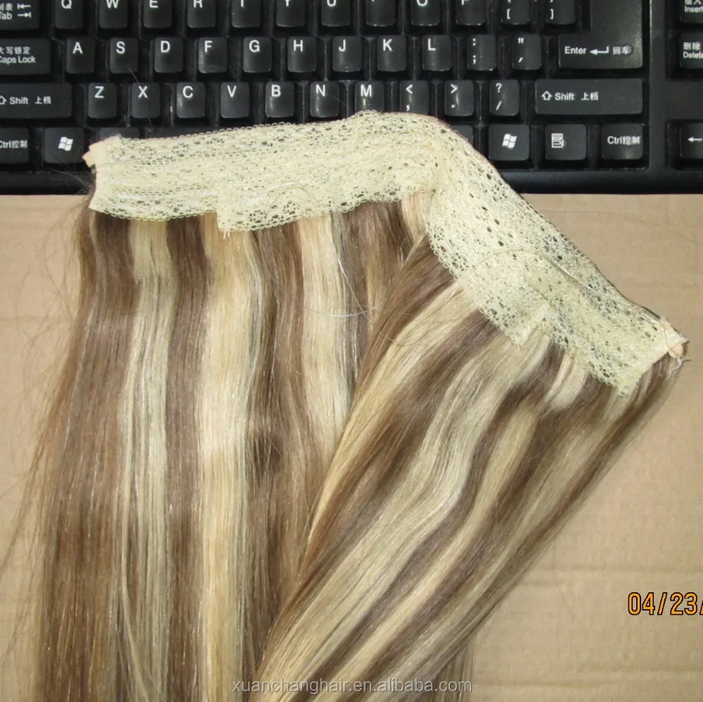Human Hair Extension India Hair Weaves Finish Wire