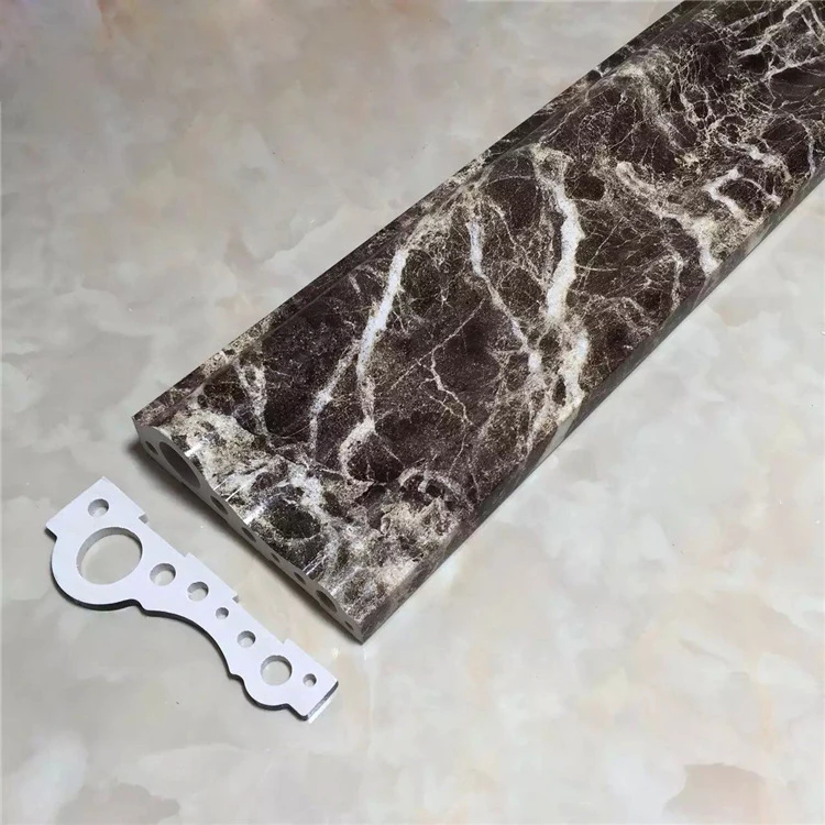 new product faux stone plastic composite construction building modern house interior decorative door frame