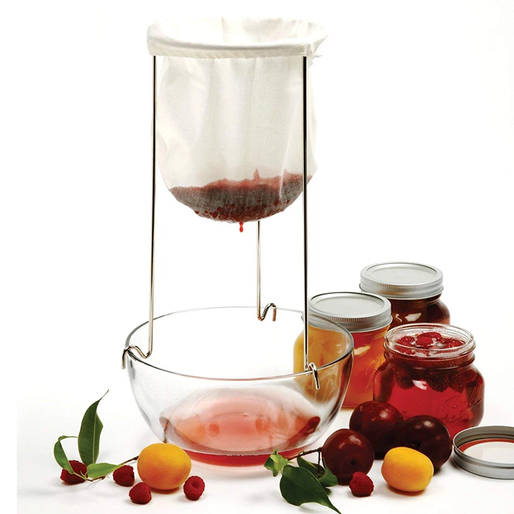 Fruit Strawberry Blueberry Removing Pips And Seeds Jam Straining Rack Jam and Jelly Strainer Set