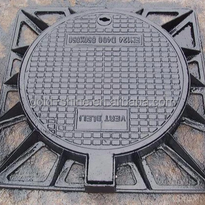 
ductile iron square heavy duty MANHOLE COVER 