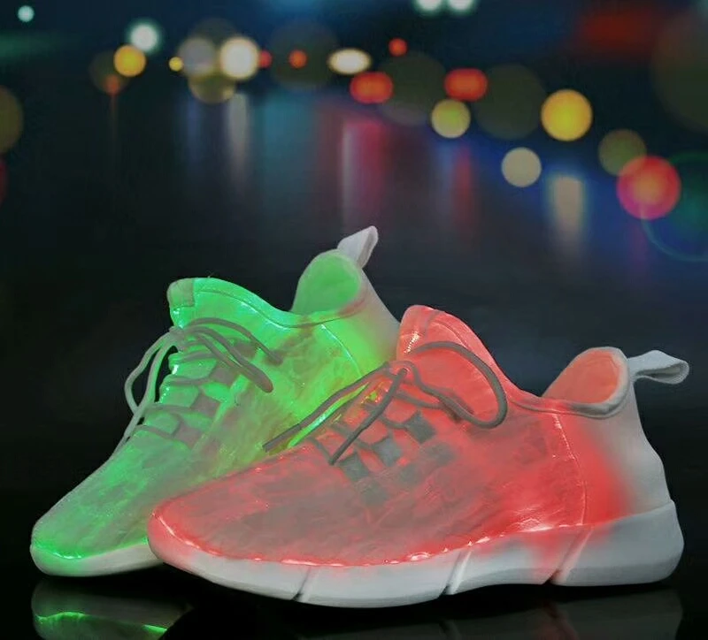 
2019 hot sell women sport shoes for dance with led light up 