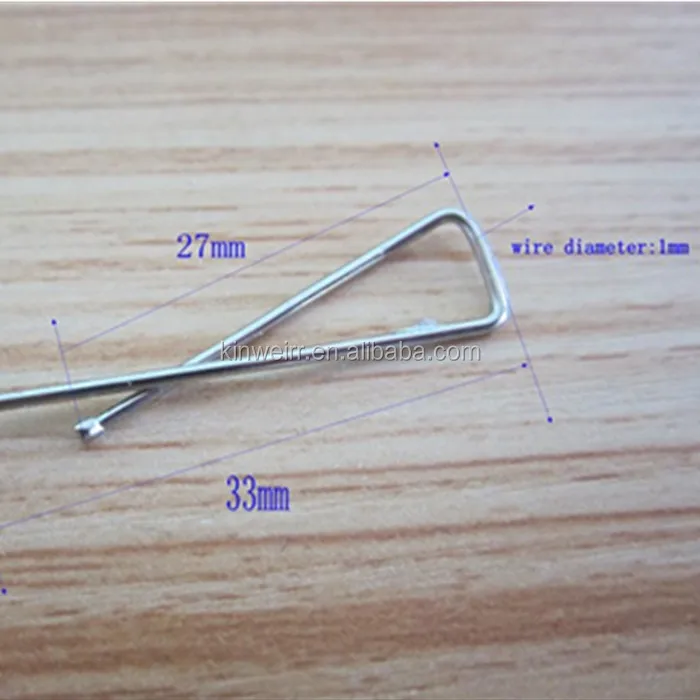Высококачественный металлический Кроссовый зажим для рубашки X-образной формы 33*27 мм на заказ